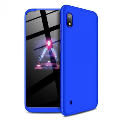 Чехол накладка LikGus 360 Matte Samsung A105 (A10 2019) Синяя