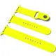 Ремешок Apple Watch 42мм Силикон 2ед.Желтый/Neon Yellow