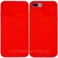 Накладка Carbon Camera Air iPhone 7 Червона