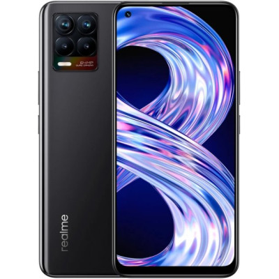 Смартфон Realme 8 6/128GB Cyber Black, чорний