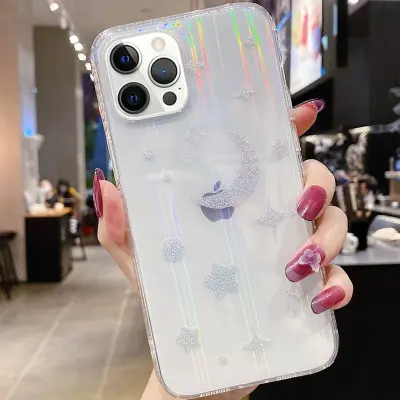 Чохол накладка Aurora Space iPhone 12/12 Pro Місяць