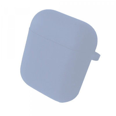 Чохол для AirPods 1/2 Microfiber Бузок