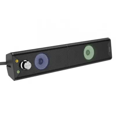 Колонка компьютерная 2.0 Hoco DS32 Black, Чорная