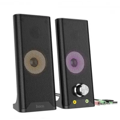 Колонка компьютерная 2.0 Hoco DS32 Black, Чорная