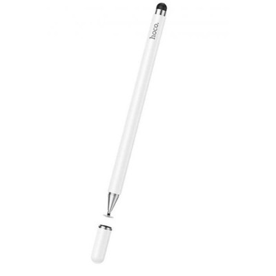 Стилус ручка для телефону та планшета HOCO GM103 Fluent White, Білий