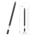 Стилус ручка для телефону та планшета HOCO GM103 Fluent Black, Чорний