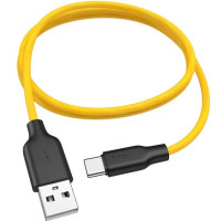 Кабель дата Hoco X21 USB Type A - Type-C 1м Чорно-жовтий Кабель дата Hoco X21 USB Type A - Type-C 1м Чорно-жовтий