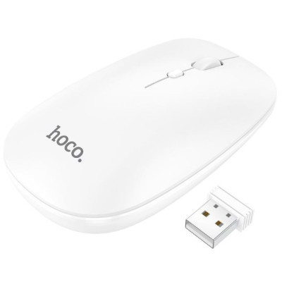 Беспроводная мышь BT Hoco GM15 White, Белая