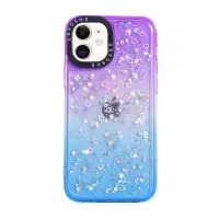 Чехол накладка Shiny-S iPhone X Фиолетовая/Синяя