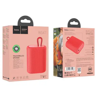 Колонка Bluetooth Hoco BS47 Red, Червоний Колонка Bluetooth Hoco BS47 Red, Червоний