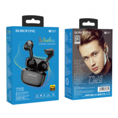 Безпровідні навушники BE47 Perfecto TWS Black, чорний