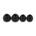 Провідні вакуумні навушники-гарнітура Borofone BM59 Collar Black, чорний