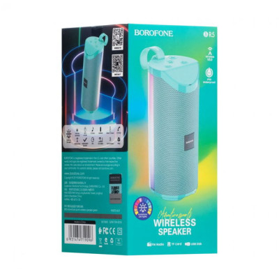 Колонка Bluetooth Borofone BR5 Green, Зелёный