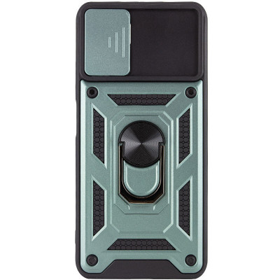 Чехол накладка Serge Ring Camshield Samsung A245 (A24) Зеленая