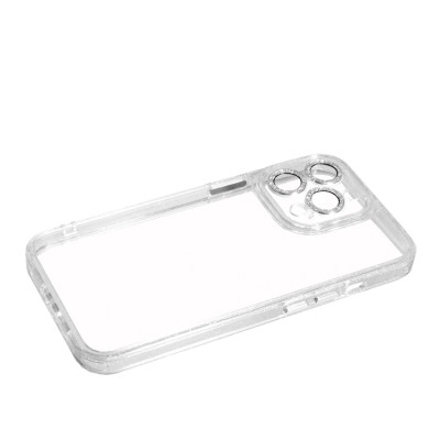 Чехол накладка Briliant iPhone 15 Pro Max Серебро