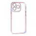 Чехол накладка Briliant iPhone 15 Pro Розовая