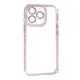 Чехол накладка Briliant iPhone 15 Pro Розовая