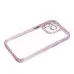 Чехол накладка Briliant iPhone 15 Pro Розовая