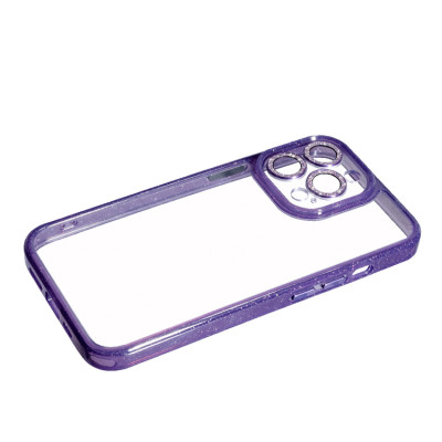 Чехол накладка Briliant iPhone 15 Pro Фиолетовая