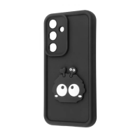 Чохол накладка Pretty Things Samsung S711 (S23 FE) Чорна/Очі