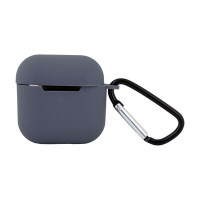 Чохол для навушників AirPods 4 Mini Сірий Чохол для навушників AirPods 4 Mini Сірий