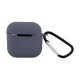 Чохол для навушників AirPods 4 Mini Сірий Чохол для навушників AirPods 4 Mini Сірий