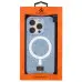 Чехол накладка Bling World Rock MagSafe iPhone 15 Pro Light Blue Голубая