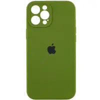 Чехол накладка HC iPhone 12 Pro Зеленая Dark Olive Full
