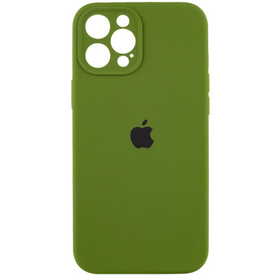 Чохол накладка HC iPhone 12 Pro Зелена Dark Olive Full