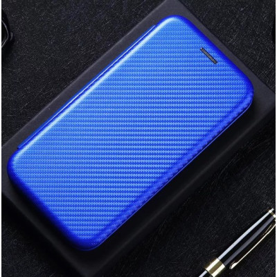Чехол-книжка Anomaly Carbon Realme Narzo 50A Синяя