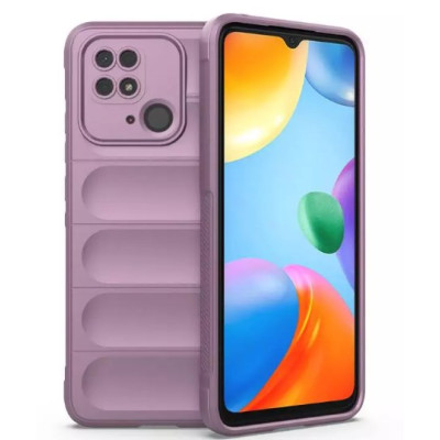 Накладка Anomaly Beetle Xiaomi Redmi 10C/Poco C40 Фиолетовая