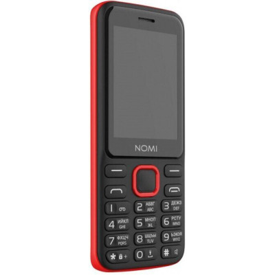 Телефон Nomi i2401+ Dual Sim Red, червоний