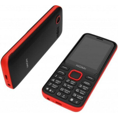 Телефон Nomi i2401+ Dual Sim Red, красный