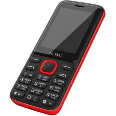 Телефон Nomi i2401+ Dual Sim Red, червоний Телефон Nomi i2401+ Dual Sim Red, червоний