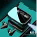 Беспроводные наушники TWS M19 Black, Чёрные Беспроводные наушники TWS M19 Black, Чёрные