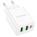 МЗП Borofone BA70A 2USB+ PD+QC3.0 30W White, Белый