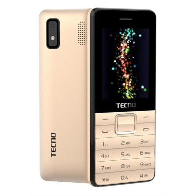 Мобильный телефон Tecno T372 Triple Sim Champagne Gold, золотой