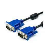 Кабель VGA-VGA, 1.5м, Black, чорний