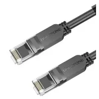 Кабель Патч-корд Borofone BUS01 САТ6 1 Gigabit 10м Чорний