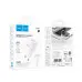 Мережевий зарядний пристрій Hoco C145A 1USB/18W/QC 3.0 + MicroUSB White, Білий