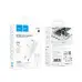 Сетевое зарядное устройство Hoco C145A 1USB/18W/QC 3.0 + Type-C White, Белый