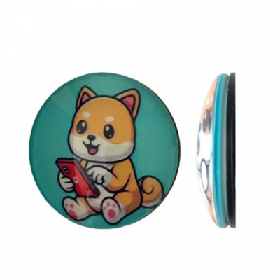 Тримач PopSocket Glass PUPPY Corgi №22