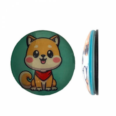 Тримач PopSocket Glass PUPPY Corgi №3