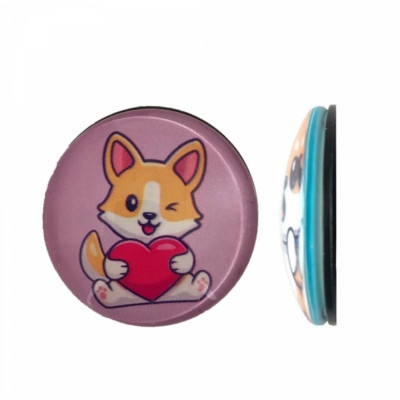 Тримач PopSocket Glass PUPPY Corgi №31