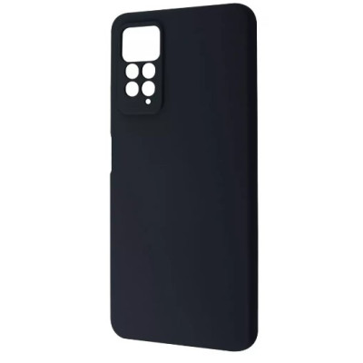 Чехол накладка Wave Plump Xiaomi Redmi Note 11 Pro 4G Черная