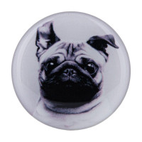Держатель PopSocket Circle (Pug 05) Черный Держатель PopSocket Circle (Pug 05) Черный