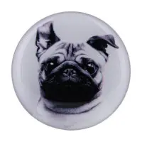 Тримач PopSocket Circle (Pug 05) Чорний
