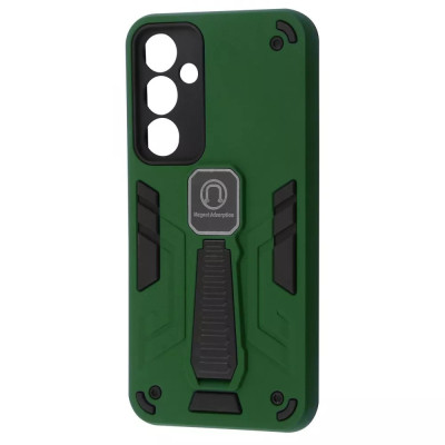 Чехол Накладка Armor Magnetic Samsung A356 (A35) Темно-зеленая