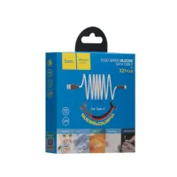 Кабель дата Hoco X21 USB Type A - Type-C 1м Чёрно-красный