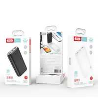 Универсальная мобильная батарея Повербанк XO PR127 20W PD 20000mAh Чёрный